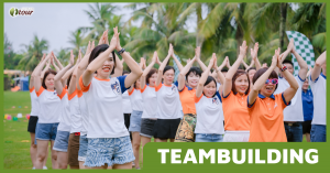 Teambuiding Bãi Biển Mùa Hè Trọn Gói: MC, Đạo Cụ, Âm Thanh, Backdrop
