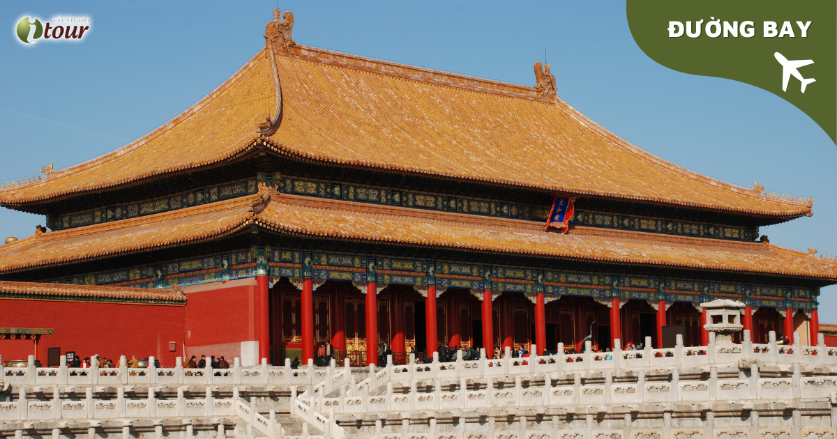 Du lịch Bắc Kinh: Thập Tam Lăng - Tử Cấm Thành - Thiên An Môn (5N4D) _ Bay MU
