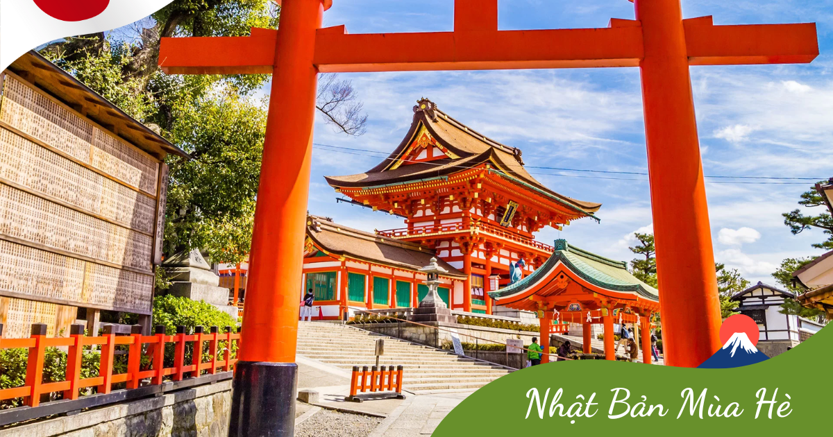 Mùa Hè Nhật Bản: Osaka – Kobe – Nagoya - Kyoto –  Fuji – Tokyo (6N5D) _ Bay VJ