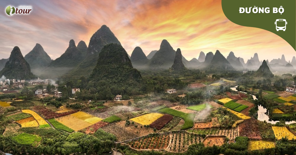 Trung Quốc Đường Bộ: Nam Ninh - Quế Lâm - Thất Tinh Sơn (4N3Đ)