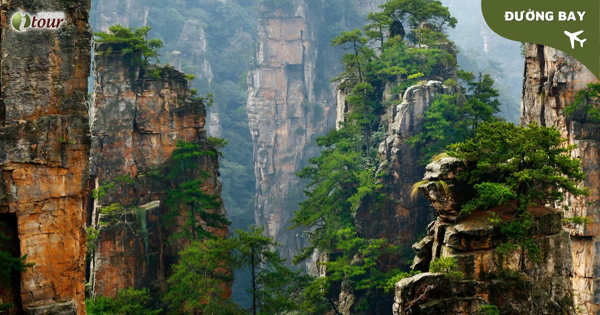 Trường Sa - Trương Gia Giới  - Phượng Hoàng Cổ Trấn - Thiên Môn Sơn 5 ngày 4 đêm, Bay CZ